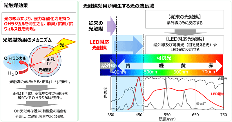 ThreeBond 6735】車内のわずかな光により、消臭・抗菌・抗